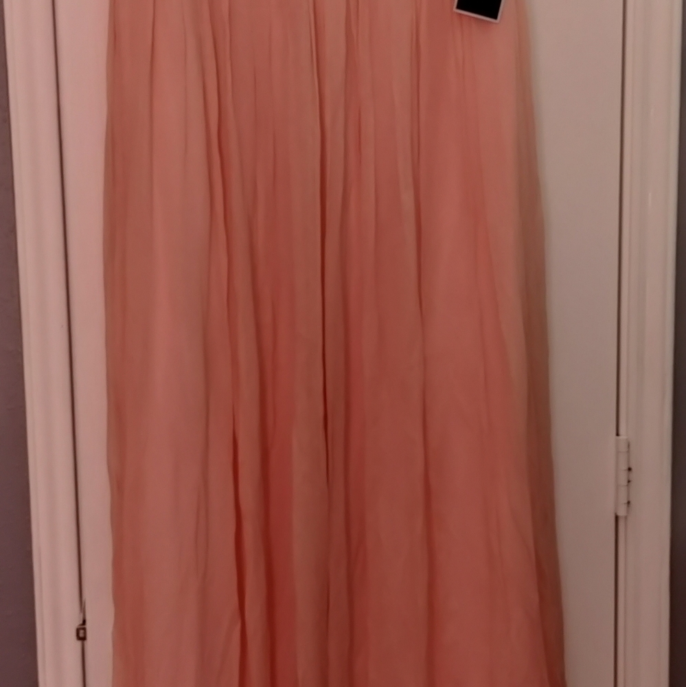 J crew straple pink dress